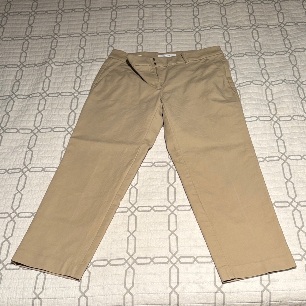 LOFT Riviera Slim Khaki Chinos